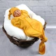 Евро пеленка кокон на молнии и шапка для новорожденных Magbaby Каспер безразмерная Горчичный (103451) - изображение 4