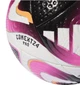 Мяч футбольный Adidas Conext 24 Pro OMB IP1616 №5 Бело-розовый с черным - изображение 9