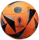 Мяч футбольный Adidas EURO24 Fussballliebe Winter OMB IN9382 №5 Оранжево-черний - изображение 4
