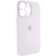 Чохол для смартфона Silicone Full Case AA Camera Protect for Apple iPhone 13 Pro Max 8,White (FullAAi13PM-8) - изображение 3