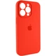 Защитный чехол-накладка Silicone Full Case AA Camera Protect для Apple iPhone 15 Pro Red (FullAAi15P-11) - изображение 2