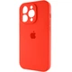 Защитный чехол-накладка Silicone Full Case AA Camera Protect для Apple iPhone 15 Pro Red (FullAAi15P-11) - изображение 3
