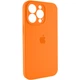Чохол для смартфона Silicone Full Case AA Camera Protect for Apple iPhone 15 Pro Max 52,Orange (FullAAi15PM-52) - изображение 2