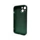 Защитный чехол-накладка AG Glass Matt Frame для Apple iPhone 15 Cangling Green (AGMattFrameiP15Green) - изображение 2