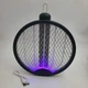 Мухобійка акумуляторна електрична складна знищувач комах UKC Electric Mosquito Swatter зелений D68 - зображення 2