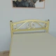 Кровать Tobi Sho VERONA-1 односпальная металлическая 200X90 Золотой - изображение 3