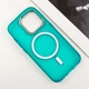 Чохол TPU+PC Lily with MagSafe для Apple iPhone 13 Pro Max (6.7") Green - зображення 4