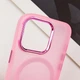 Чохол TPU+PC Lily with MagSafe для Apple iPhone 13 Pro Max (6.7") Light Pink - изображение 5