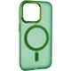 Чохол TPU+PC Lily with MagSafe для Apple iPhone 13 Pro Max (6.7") Army Green - изображение 2