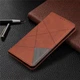 Чехол книжка SHLab Prisma Xiaomi Redmi Note 9 Pro Brown (36337-30) - изображение 6