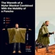 Плащ BauTech туристический водонепроницаемый One Size Зелёный (1014-481-00) - изображение 2