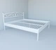 Кровать Tobi Sho VERONA-1 двухспальная металлическая 200X160 Белый - изображение 2