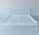 Кровать Tobi Sho VERONA-1 полуторная металлическая 200X140 Белый - изображение 4