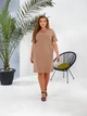 Fashions • Платье женское Royal Fashions 54 мокко (1338-аз) - изображение 6