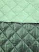 Ткань Плащевая стеганая серо-зеленая 120г/м2 150см 1пог.м. - изображение 2