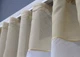 Кухонна занавіска VR-Textil № 018к штора і тюль з ламбрекеном бежевий з білим 280х170 см (52-0936) - зображення 4