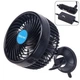 Вентилятор HX-T701E 4.5" 12V 4W + клипса плавная регул-ка скорости - изображение 3