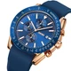 Часы наручные 9253PRGBU SKMEI, ROSE GOLD/BLUE-SILICONE STRAP - изображение 2