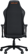 Кресло игровое Anda Seat Luna Color Size L Black/Orange PVC (AD18-48-BO-PV) - изображение 2
