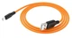 Кабель Hoco X21 Plus (USB to Lightning / 2.4A) / спеціально для iPhone / довжина кабелю 1 метр / (black & orange) - зображення 2
