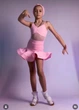 Плаття для танців рожеве з пов'язкою Elise Pink зріст 160 - изображение 5
