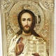 Венчальная пара "Богородица и Господь" в белой раме - изображение 5
