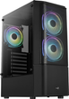 Obudowa Aerocool Quantum Mesh v3 Midi-Tower RGB TG Black (ACCM-PV31133.11) - obraz 1