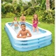 Открытый прямоугольный надувной семейный бассейн Intex 305 х 183 х 56 см 1020 л (D-2019091740) - изображение 4