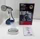 Ручний відпарювач для одягу Zeppelin ZP-204 2200 Вт вертикальна парова праска синя з білим - зображення 2