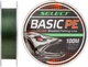 Шнур Select Basic PE (темн-зел.) 100м 0.24мм 18.2кг / 40lb (1870-27-67) - изображение 1