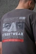 Чоловіча Оверсайз Футболка З Принтом Without Streetwear 2XL/3XL Dark Gray - зображення 5
