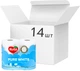 Упаковка бумаги туалетной Ruta Pure White 3 слоя 4 рулона х 14 шт (4820023747548) - изображение 1