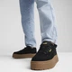 Женские кеды кожаные низкие Puma Karmen II Idol SD 39746205 40.5 (7UK) 26 см Puma Black-Puma Black-Puma Gold (4067979638289) - изображение 7
