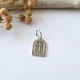 Серебряная икона ладанка Св. Миколай серебро 925 пробы Черненное 3313ч 1.90г - изображение 4