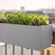Вазон Lechuza Balconera Stone 80 Кварцевый Белый (15667 / 4008789156679) - изображение 4