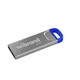 Флеш-накопичувач моноблок брелок Flash Wibrand WI2.0/FA64U7U USB 2.0 Falcon 64Gb Blue - зображення 1