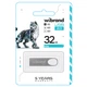 Флеш-накопитель металлический брелок моноблок Flash Wibrand WI2.0/IR32U3S USB 2.0 Irbis 32Gb Silver - изображение 2