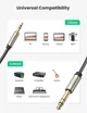 Аудіокабель UGREEN AV127 3.5mm to 6.35mm TRS Stereo Audio Cable 200cm Grey - зображення 7