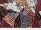Ткань Софт принт геометрическая абстракция, бордовый, пог. м. (с46, 2012020, д3 цв2) - изображение 5