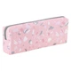 Пенал школьный для девочки Kite Pink is new Black 19х6.5х3.5 см 1 отделение прямоугольный на молнии розовый с серым (K24-642-9) - изображение 3
