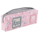 Пенал школьный для девочки Kite Pink is new Black 19х6.5х3.5 см 1 отделение прямоугольный на молнии розовый с серым (K24-642-9) - изображение 4