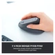Мышь беспроводная Logitech MX Vertical Черная(910-005448GRP) 231161 - изображение 5