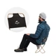 Стілець складаний зі спинкою Naturehike MZ01 black NH18M001-Z 6927595733806 - изображение 3