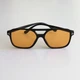 Сонцезахисні окуляри з жовтими лінзами "Vintage Aviator" Honey Fashion Accessories чорний (4-138) - изображение 6