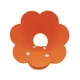 М'який комір-подушка для кішок Lesko DT-1063 Flower Orange L захисний від вилизування - зображення 1