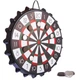 Дартс магнитный с крышками от бутылок BOTTLE CAP 10 крышек и мишень SP-Sport A002P 39см - изображение 1