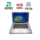 Ноутбук HP Pavilion g6-1000 / 15.6" (1366x768) TN LED / AMD A4-3300M (2 ядра по 1.9 - 2.5 GHz) / 4 GB DDR3 / 750 GB HDD / AMD Radeon HD 6480G / WebCam б/у - изображение 1
