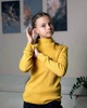 Утеплена водолазка в рубчик (унісекс) дитяча Носи своє 122 Жовтий (p-7440-141816) - изображение 4