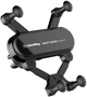 Держатель ColorWay для телефону Gravity Sensor Holder Black - изображение 4