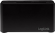 Hub USB Logilink USB 3.2 Gen 1 Dock Station Black (4052792048643) - obraz 3